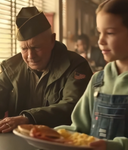 Homeless Veteran Sits In Diner With No Money… Then A 7-Year-Old Does The Unthinkable