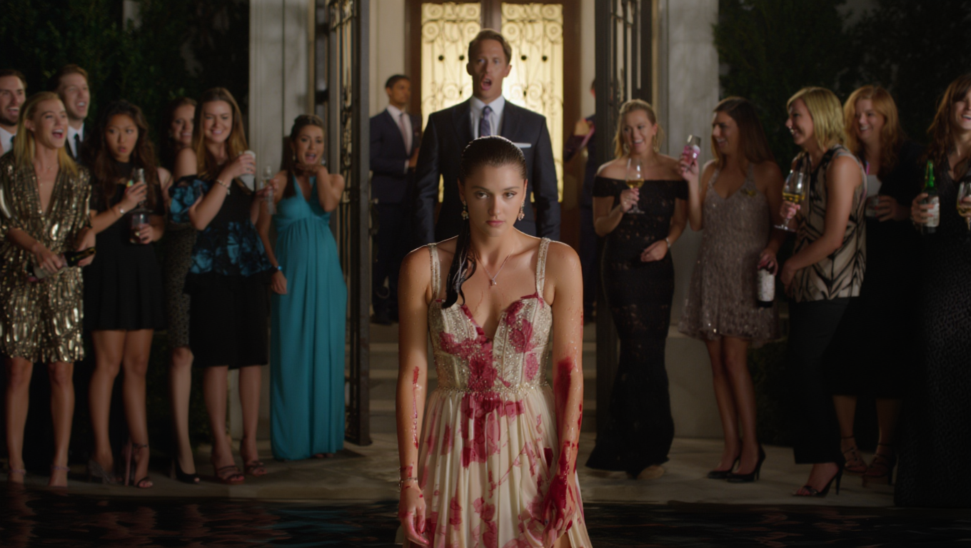 They Humiliated Their Adopted Daughter at a Party… Then Her REAL Father Arrived