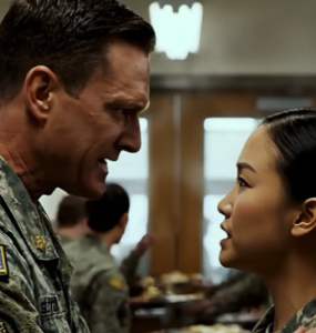 He Put His Hands on Her in Front of Everyone… Then Every Officer in the Room Saluted Her