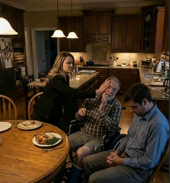 She Slapped Her Father-in-Law, But Didn’t Realize Her Mother Was Standing Behind Her!